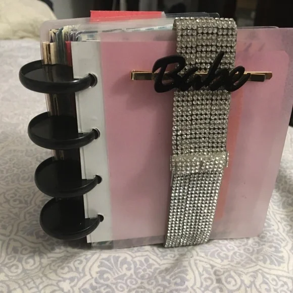 Adjustable bling disc bound/planner belly band - Picture 5 of 6